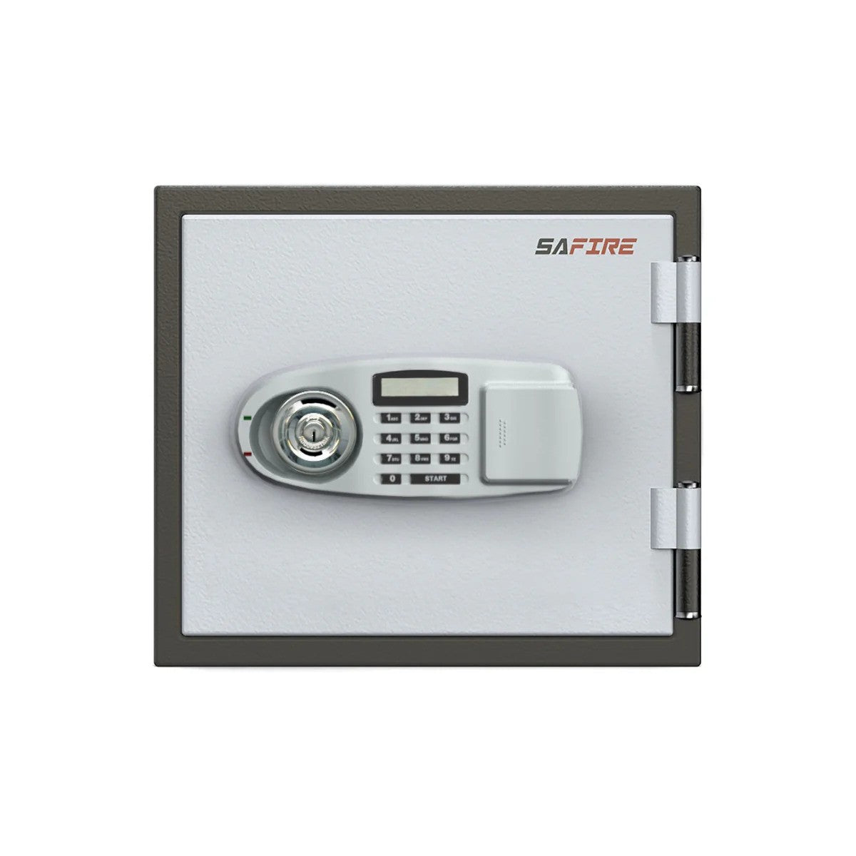 SAFIRE FR20 Fire-Resistant Safe – Grey, Dual Locking (Key + Digital)