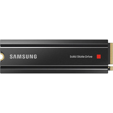 Samsung 980 Pro 1TB NVMe SSD with Heatsink - PCIe Gen 4 M.2 Internal Drive | UAE Stock
