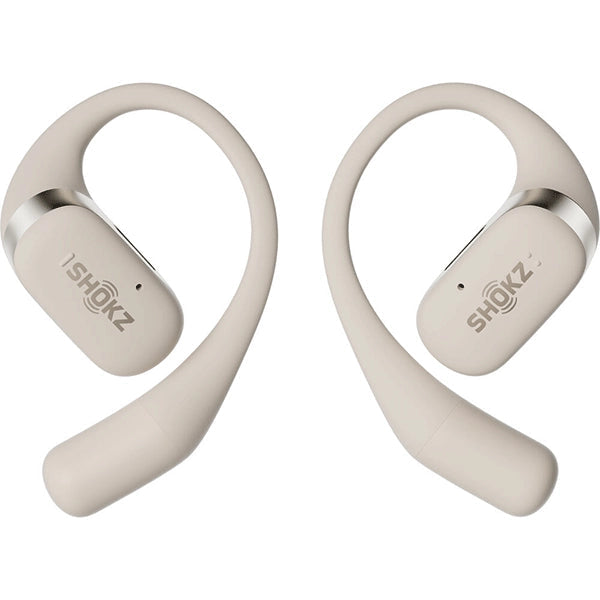 Shokz OpenFit Open-Ear True Wireless Earbuds UAE | Dubai, Abu Dhabi, Sharjah, Ajman, Fujairah, Ras Al Khaimah & Umm Al Quwain Beige
