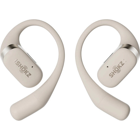 Shokz OpenFit Open-Ear True Wireless Earbuds UAE | Dubai, Abu Dhabi, Sharjah, Ajman, Fujairah, Ras Al Khaimah & Umm Al Quwain Beige