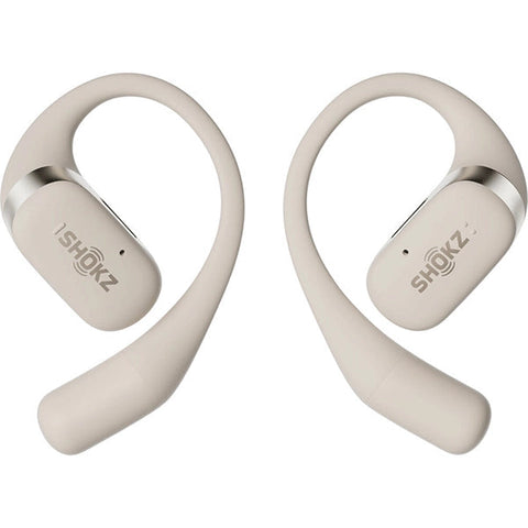 Shokz OpenFit Open-Ear True Wireless Earbuds UAE | Dubai, Abu Dhabi, Sharjah, Ajman, Fujairah, Ras Al Khaimah & Umm Al Quwain Beige