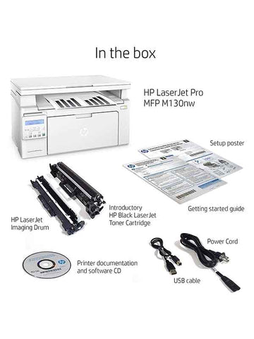 HP LaserJet Pro MFP M130nw Monochrome Printer Scanner Copier G3Q58A UAE | Dubai Abu Dhabi Sharjah Ajman Fujairah RAK UAQ