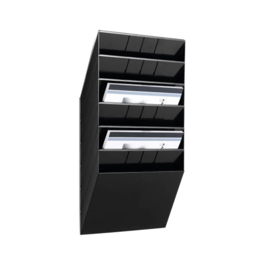 Durable FLEXIBOX 6 A4 Wall Mounted Brochure Holder - Premium Office Display Solution UAE