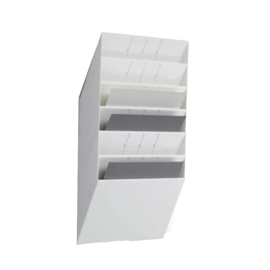 Durable FLEXIBOX 6 A4 Wall Mounted Brochure Holder - Premium Display Solution UAE
