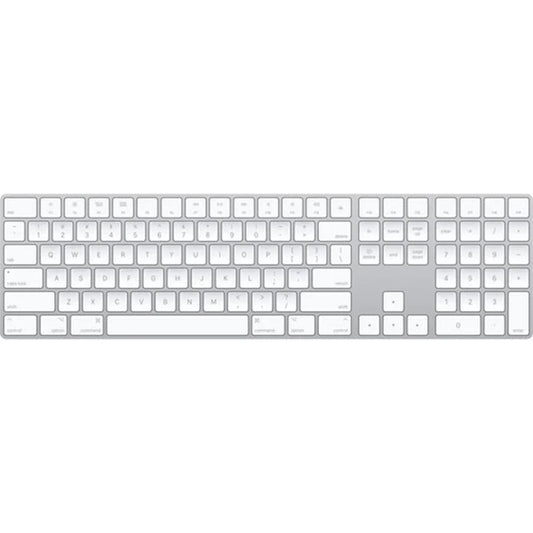 Apple Magic Wireless Keyboard with Numeric Keypad - UAE Stock | Fast Delivery Across All Emirates Silver