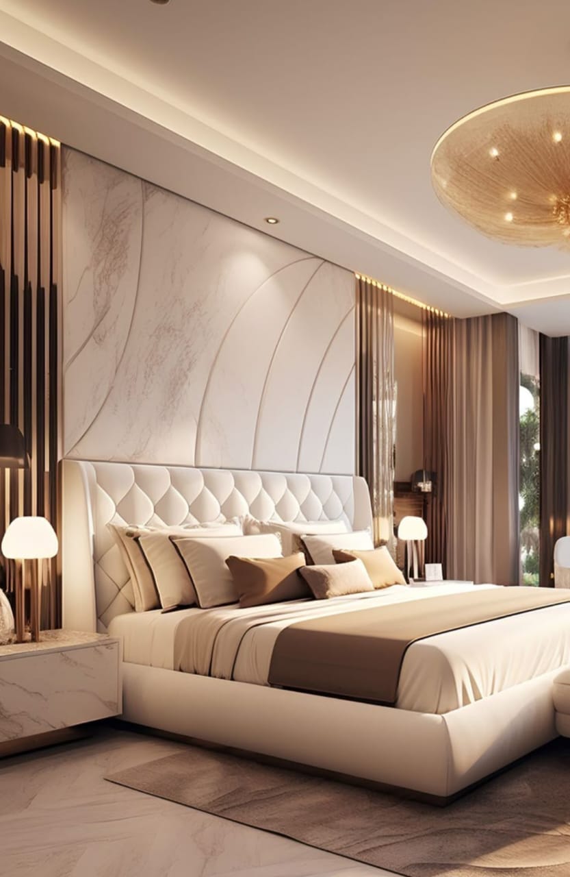 Luxury King Single Platform Bed 120x200cm - Premium Upholstered Furniture UAE | INFINI HOMES
