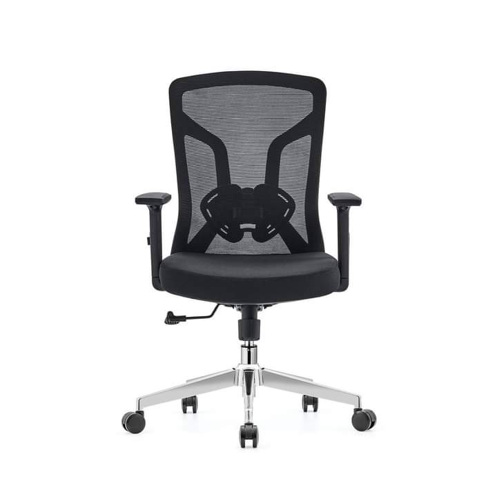 Neo Medium Back Office Chair with Chrome Base | Ergonomic Chair UAE