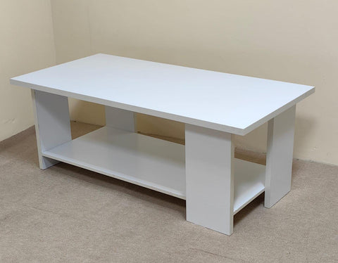 Coffee Table IH 4120 | Modern White Living Room Table – INFINI HOMES