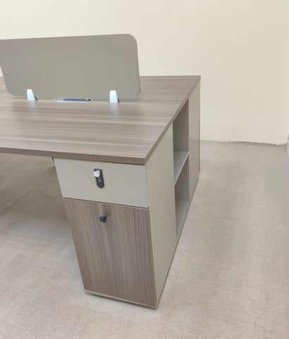 Four Person Office Workstation IH 4170 | Premium Office Table UAE