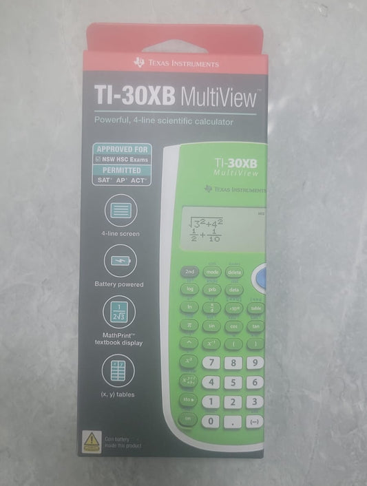 Texas Instruments TI-30XS MultiView Scientific Calculator - UAE | School & University Calculator