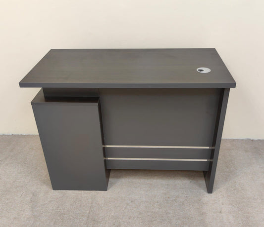 Office Table IH 5010 | 1.0M Coffee & Khaki | INFINI HOMES UAE