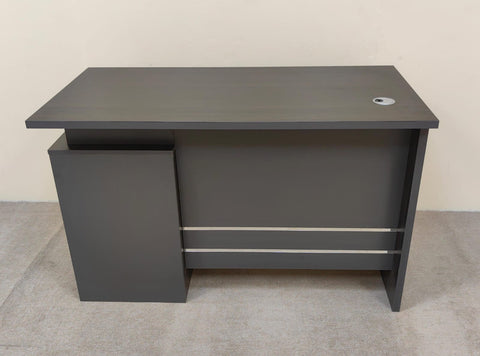 INFINI HOMES IH 5012 Grey 1.2M Executive Office Table with Cable Grommet – UAE