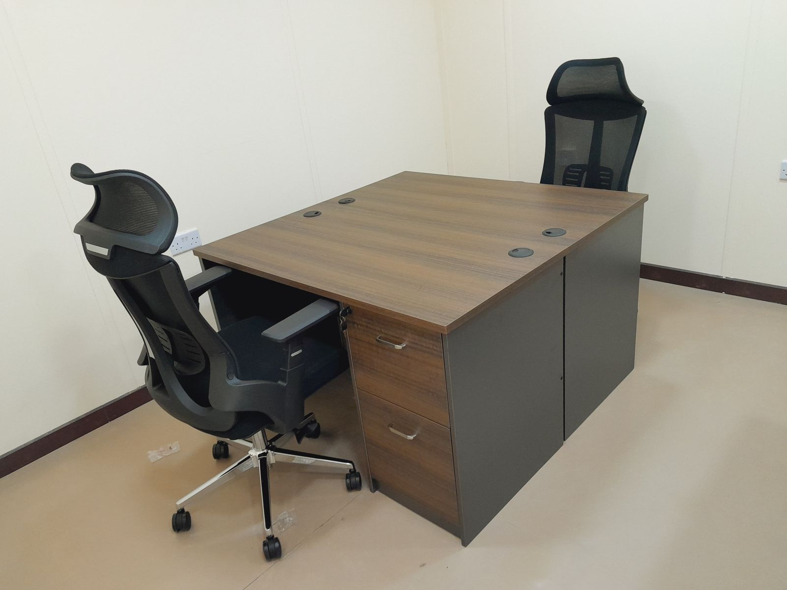 Executive Office Chair Dubai | Rocky HB High Back Chair with Chrome Base | BIFMA Certified | UAE