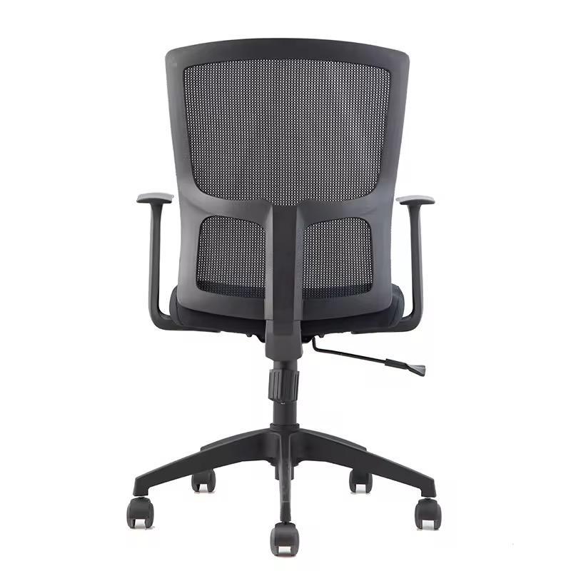Office Chair Medium Back - Lotus MB Ergonomic Desk Chair with Nylon Base | UAE Stock