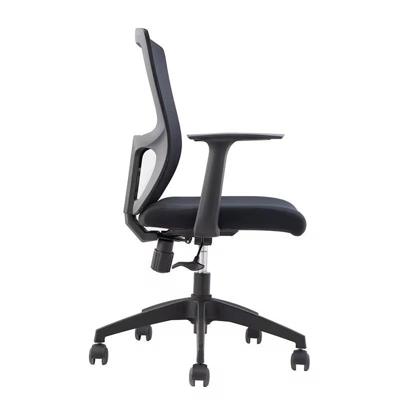Office Chair Medium Back - Lotus MB Ergonomic Desk Chair with Nylon Base | UAE Stock