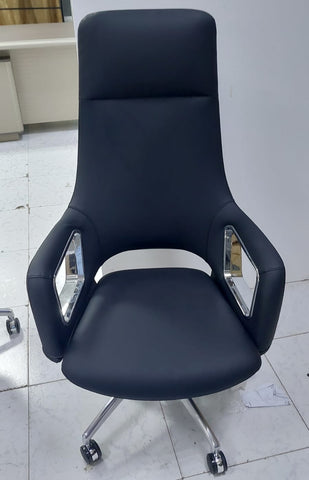 Executive Meeting Table Chairs UAE | Premium Office Seating (Blue)