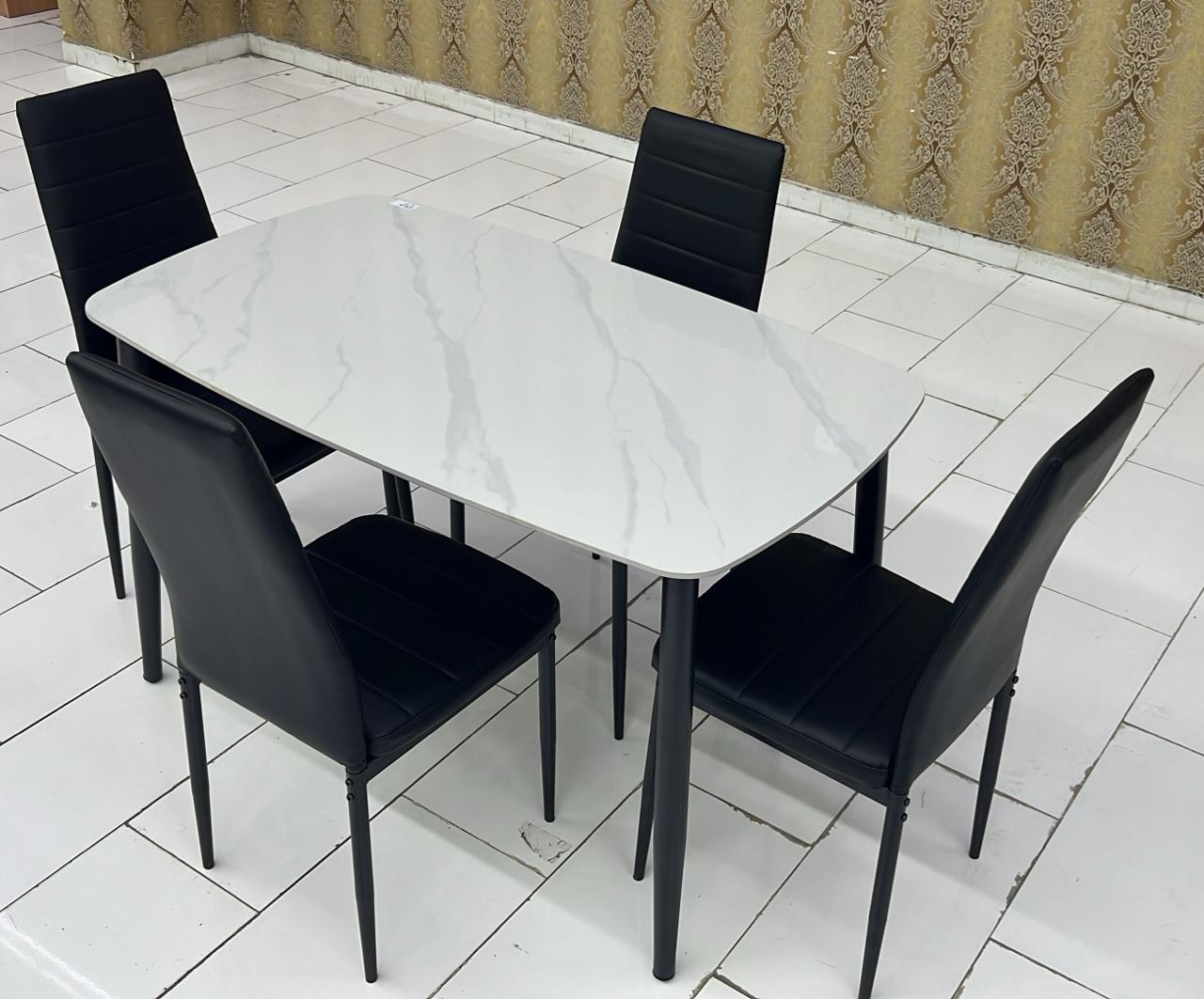 Premium Dining Table Set (Table Size 120x70) | Modern Dining Furniture UAE