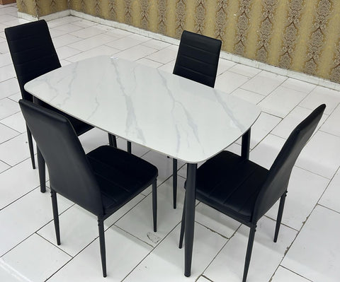 Premium Dining Table Set (Table Size 120x70) | Modern Dining Furniture UAE