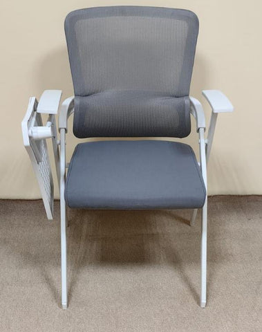 Study Chair with Foldable Writing Pad – Grey | IH 082