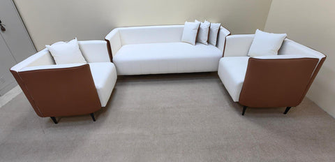 PU Sofa Set 3+1+1 | Premium Living Room Sofa | INFINI HOMES UAE