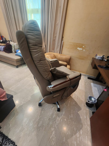 Electric Recliner Office Chair - PU Leather Ergonomic Chair UAE | IH 6076