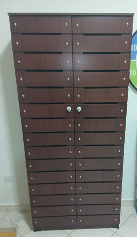 Oak Shoe Rack 180cm - Premium Storage Solution UAE | Model IH 522