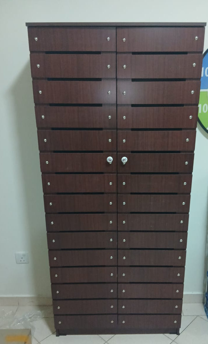 Oak Shoe Rack 180cm - Premium Storage Solution UAE | Model IH 522