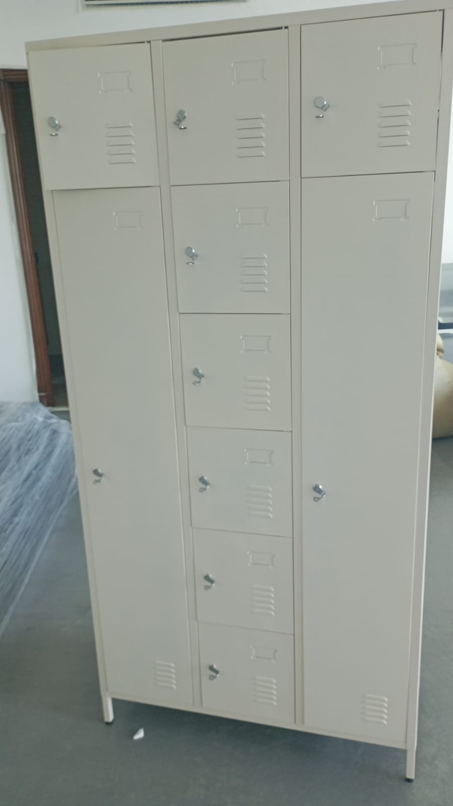 Metal 10 Door Triplex Locker | Secure Storage Solution UAE
