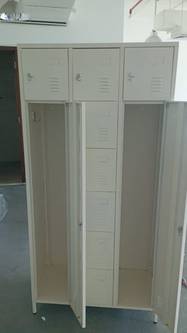 Metal 10 Door Triplex Locker | Secure Storage Solution UAE