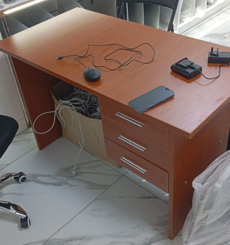 Office Desk New Cherry 120x74x75cm | Premium Desks UAE