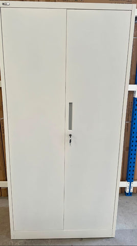 GO Full Height Cabinet | Model GO-FMBC (FYD-W007) – White Tex Storage Solution