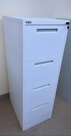 GO Vertical Filing Cabinet 4 Drawer | Steel Office Storage UAE – Model GO-VFC-4D