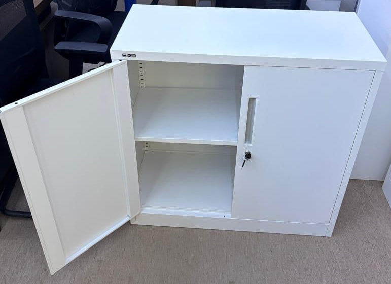 GO Half Height Cabinet | Model GO-HMBC (FYD-W003) | White Storage