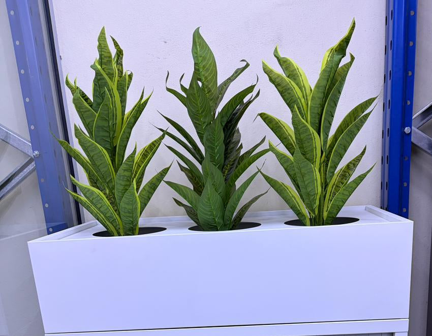 GO Planter Box GO-PB900 | Premium White Indoor Planter UAE