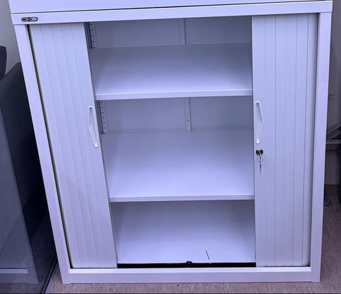 GO Tambour Cupboard | Space-Saving Office Storage | UAE Delivery