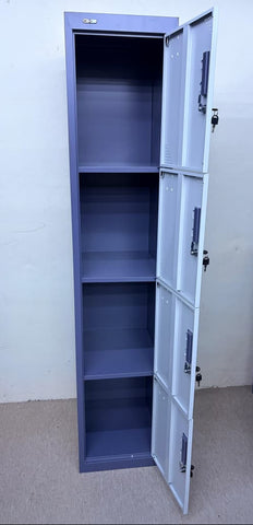 GO 4-Tier Steel Locker | Model GO-T4 (FYD-G004) – H185 × W38 × D45 cm