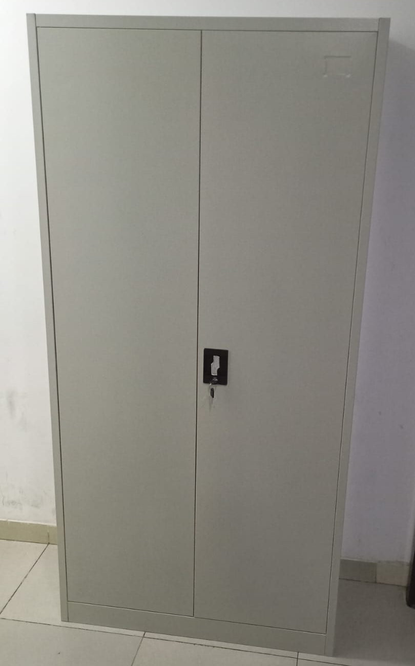 INFINI HOMES Metal Wardrobe Cabinet UAE - Lockable Hinged Doors Clothes Rail Cloakroom Dubai Abu Dhabi Sharjah