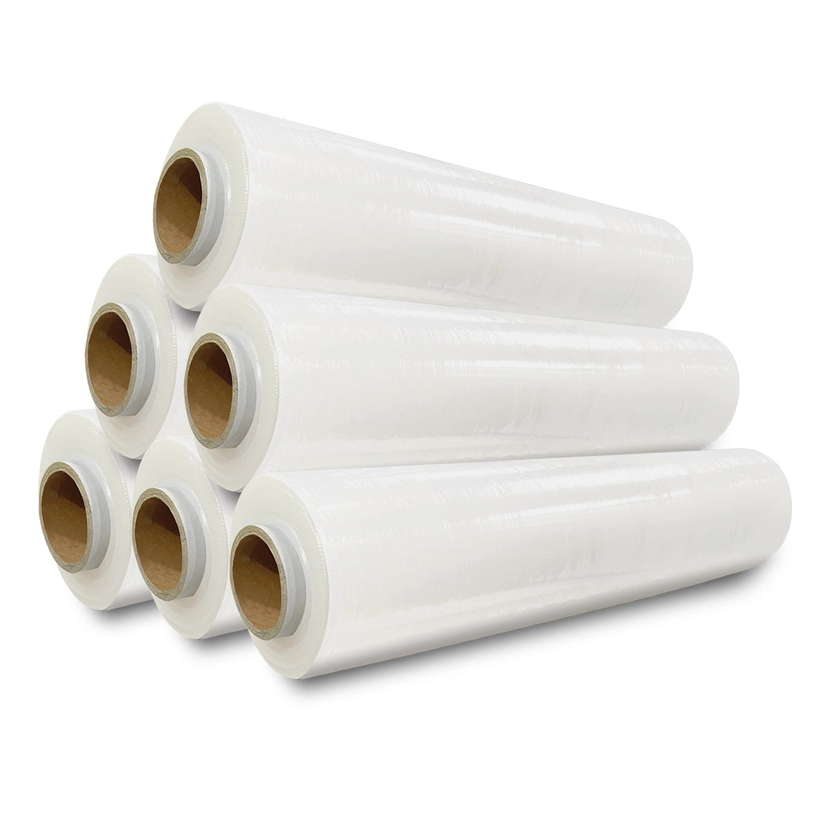 Infini Homes White Stretch Film Roll – Heavy-Duty Pallet Wrap for Secure Packaging & Shipping