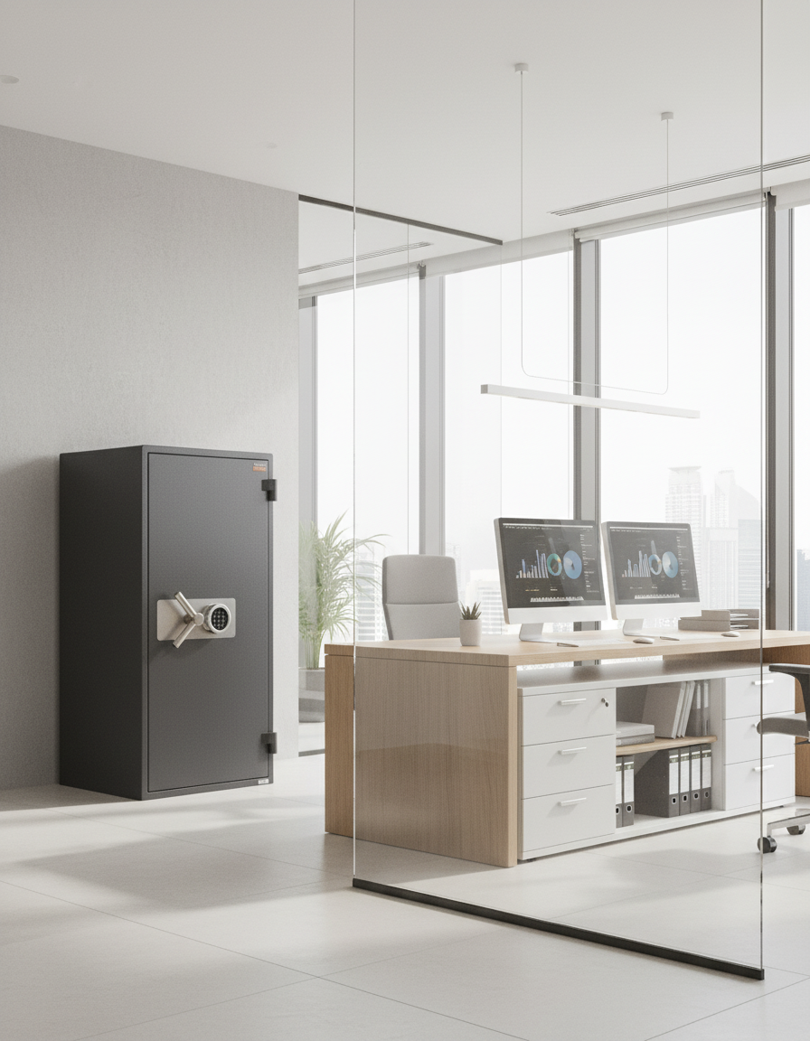 Valberg Garant 110EL Large Digital Fire & Anti-Theft High Security Safe Dubai UAE