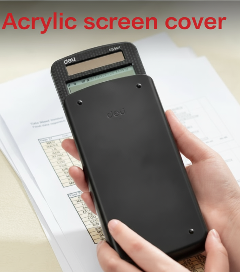 Scientific Calculator with Two Line Display and Acrylic Cover - D991EX