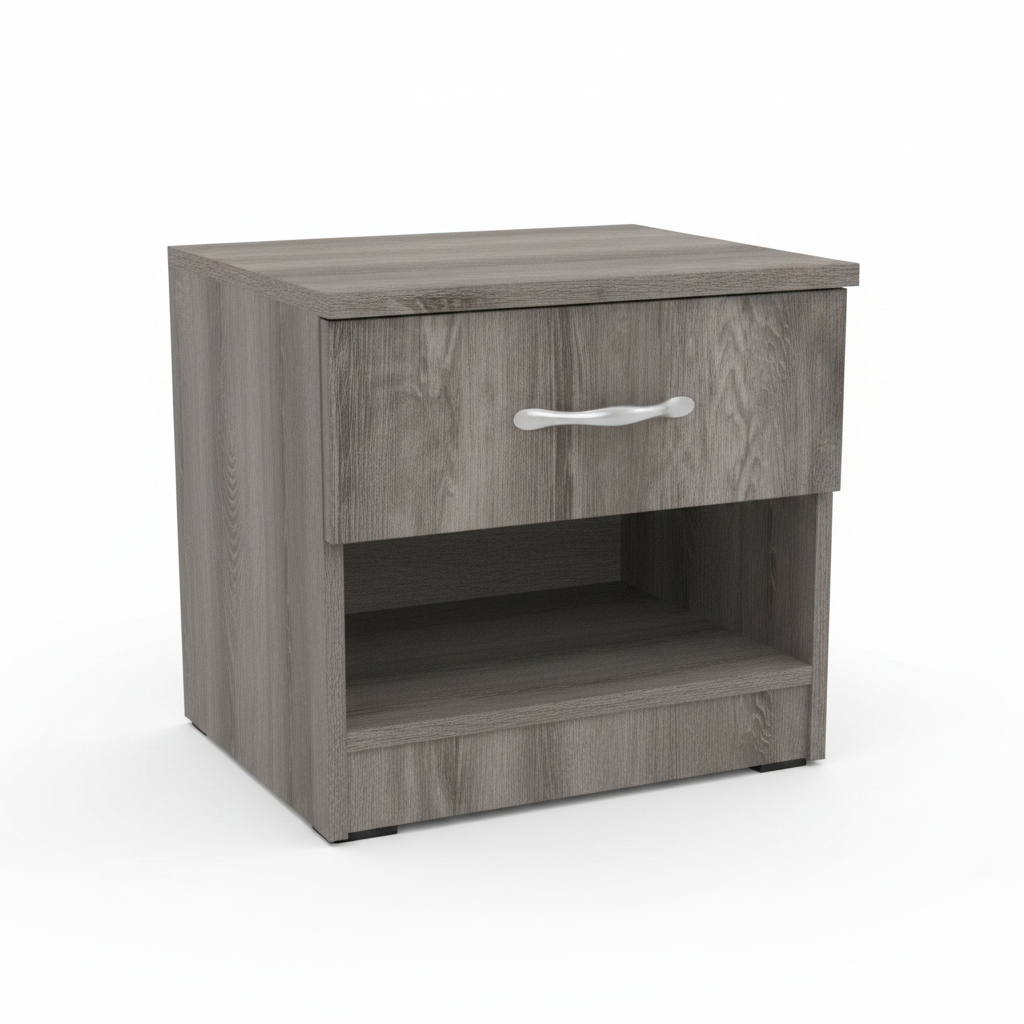 Wooden Night Stand IH 467 | Premium Bedside Table UAE