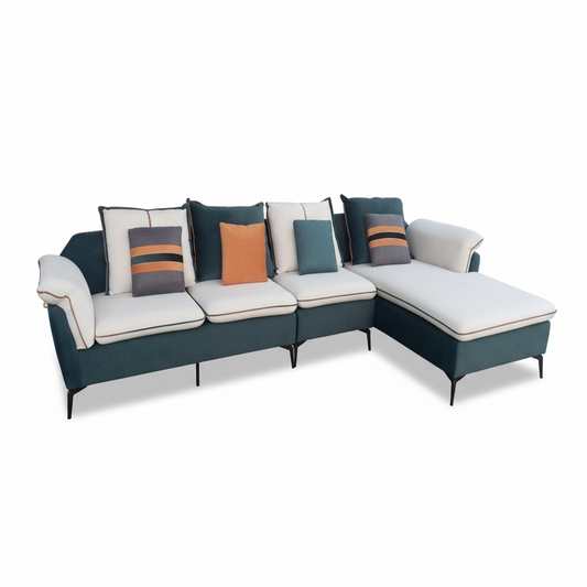 L-Shape Sofa Set IH CS 1101 | Premium Fabric Sectional Sofa UAE
