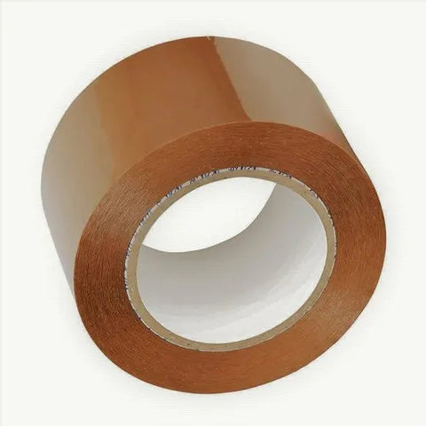 Infini Homes Brown BOPP Packing Tape – Heavy-Duty Adhesive for Packaging, Shipping & Sealing