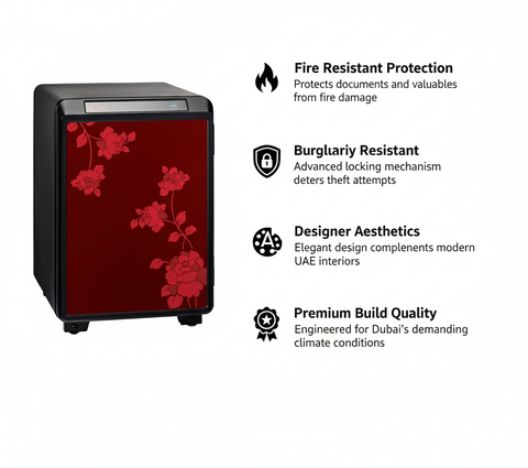 LUCELL Designer Safe UP40 Dubai Abu Dhabi - Fire & Burglary Resistant Safe UAE