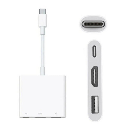 Apple USB-C Digital AV Multiport Adapter White - UAE Stock | Dubai, Abu Dhabi Delivery