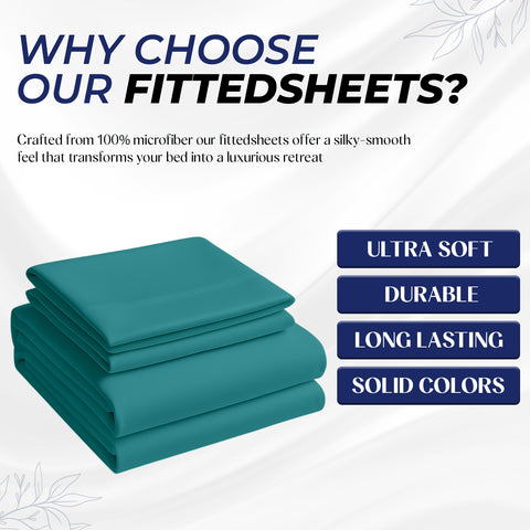 Premium Fitted Sheet 150x200cm | UAE Delivery to Dubai, Abu Dhabi & All Emirates