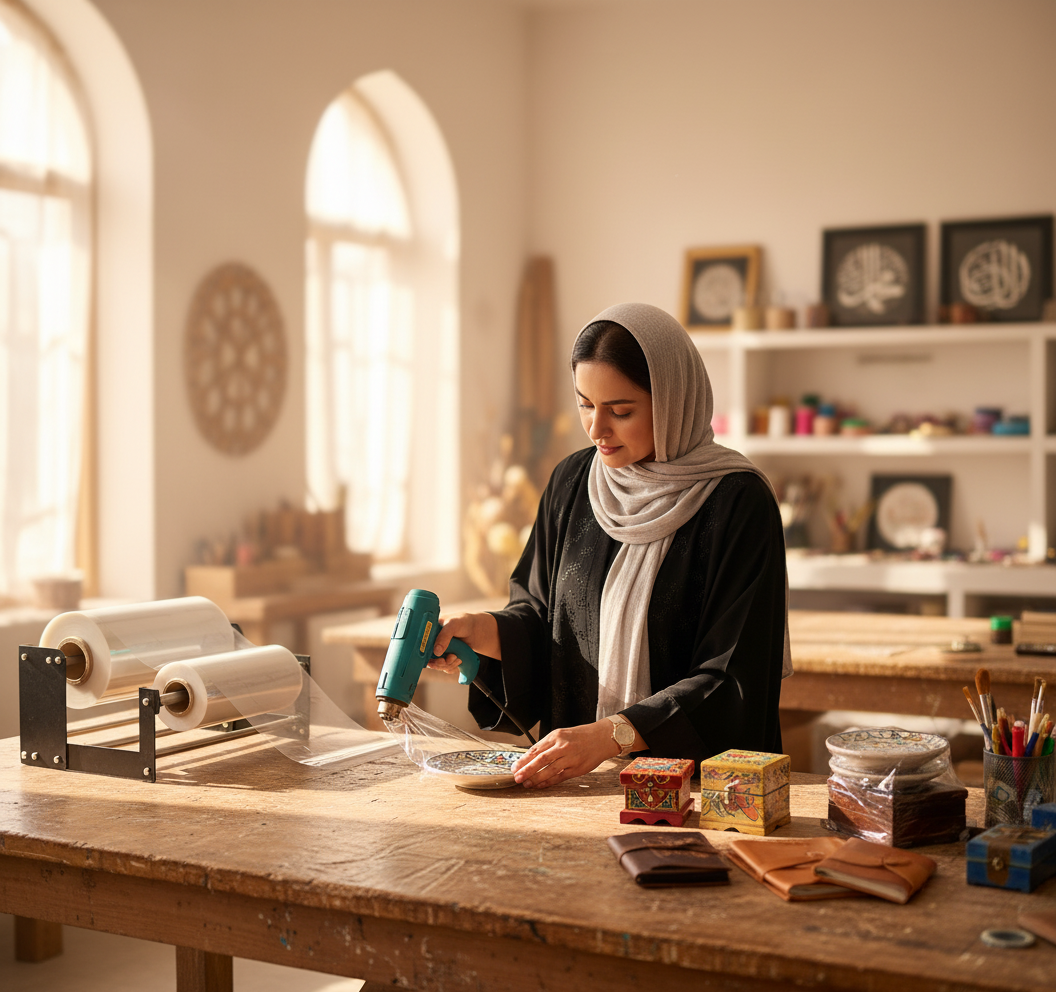 POF Heat Shrink Film Roll UAE | Transparent Packaging Film Dubai | Protective Sealing Film Abu Dhabi