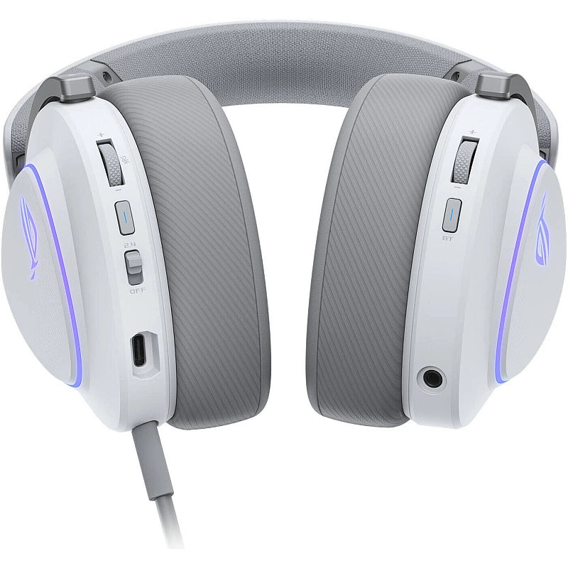 ASUS ROG Delta II Wireless Gaming Headset UAE | 50mm Titanium Drivers, ANC, Tri-Mode Connectivity