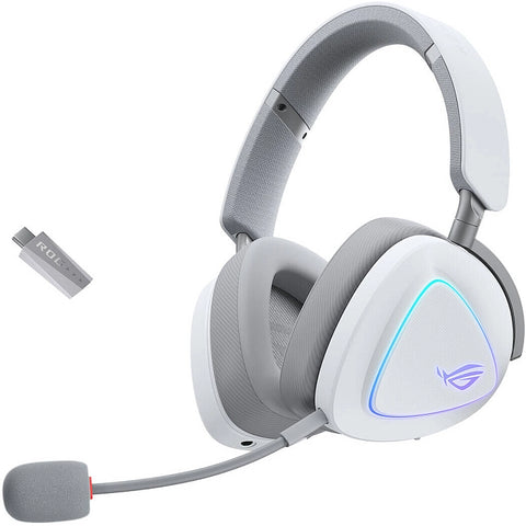 ASUS ROG Delta II Wireless Gaming Headset UAE | 50mm Titanium Drivers, ANC, Tri-Mode Connectivity