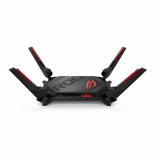 ASUS ROG Rapture GT-AX6000 Dual-Band WiFi 6 Gaming Router UAE | Dual 2.5G Ports AiMesh Support | Dubai Abu Dhabi Sharjah Ajman Umm Al Quwain Ras Al Khaimah Fujairah